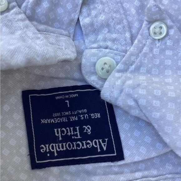 ~Men’s large Abercrombie, and Fitch dress up shirt - Picture 3 of 4